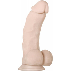 GRUBY ŻYLASTY PENIS DLA KOBIET I MĘŻCZYZN POSEABLE GIRTHY 8.5" 016221