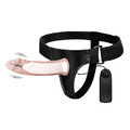 Proteza z otworem i wibracjami Ultra Strap-on 329988