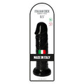 GRUBY PENIS BEZ JĄDER ITALIAN 8,5 CALI CZARNY 7099090