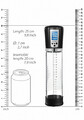 Elektryczna pompka próżniowa do penisa PUMPED LCD 924452