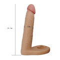 Penis analny z pierścieniem Double 6,25 cali 909075