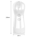 Biały Masturbator Pulsacyjny Wagina 14 Funkcji USB FOLIA 63-00038-1