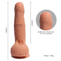 Realistyczny Penis Jak Prawdziwy Dildo z Napletkiem AZAZEL 704437