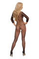 Kostium z dziurką w kroczu Kabaretka Bodystocking S/M/L 6221-10