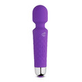 Silikonowy masażer waginy 18 funkcji USB Purple 663637