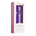 Silikonowy masażer waginy 18 funkcji USB Purple 663637