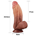 BARDZO GRUBY PENIS Z JĄDRAMI XXL PHALLUS 792506