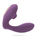 MASAŻER Z PENISEM SSĄCY CIPKĘ WIBRATOR 354697