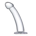 DILDO ANALNE PEGGING ŻELOWE 14 CM GLAZED 799741