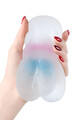 Żelowa Wagina Jak Galareta Cipka Masturbator CRYSTAL WAVE 894002