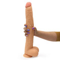 MEGA DŁUGI SZTUCZNY PENIS WAGINALNO-ANALNY COX 43 CM 443066