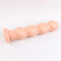 DUŻY ŻELOWY KOREK ANALNY 4 GRZBIETY DILDO XL 687953