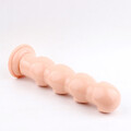 DUŻY ŻELOWY KOREK ANALNY 4 GRZBIETY DILDO XL 687953