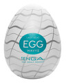 Żelowy masturbator w kształcie jajka z wypustkami TENGA EGG WAVY II 556481
