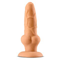 PENIS NA PRZYSSAWCE DILDO Z JĄDRAMI GERD 8,1" 797082