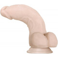 GRUBY ŻYLASTY PENIS DLA KOBIET I MĘŻCZYZN POSEABLE GIRTHY 8.5" 016221