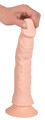 Zginalny penis bez jąder z wibracjami Bendable RC Vibrator 133574