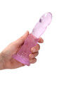 ŻELOWE DILDO ANALNE Z PRZYSSAWKĄ 17 CM PINK 580530