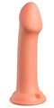 NATURALNY GŁADKI PENIS DO CIPKI I PUPKI DILDO Big Hero 6" Orange PD5385-43