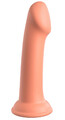 NATURALNY GŁADKI PENIS DO CIPKI I PUPKI DILDO Big Hero 6" Orange PD5385-43