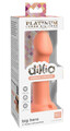 NATURALNY GŁADKI PENIS DO CIPKI I PUPKI DILDO Big Hero 6" Orange PD5385-43