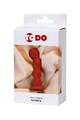 KULISTY KOREK ANALNY DILDO KULKI FAVORITE RED 357018