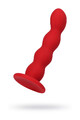 KULISTY KOREK ANALNY DILDO KULKI FAVORITE RED 357018