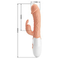 REALISTYCZNY WIBRATOR STYMULATOR KRÓLICZEK Z PENISEM 326956