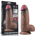 DUŻY MURZYŃSKI GRUBY PENIS DILDO XXL 9,5" 900669