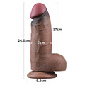 DUŻY MURZYŃSKI GRUBY PENIS DILDO XXL 9,5" 900669