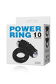 Pierścień erekcji z wibracjami POWER RING 10 funkcji