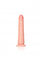 DILDO, CHUDY PENIS Z PRZYSSAWKĄ BEZ JĄDER SLIM 18 CM 625637