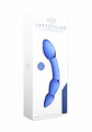 Szklane dildo dwustronne Superior Blue 303011