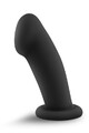 GŁADKIE GRUBE DILDO ANALNE SILIKON ELVIRA 021797