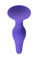 Purpurowy silikonowy korek analny Butt Plug 761302