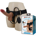 PROTEZA PENISA Z WYTRYSKIEM I WIBRACJAMI STRAP-ON OHER 337723