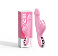 WIBRATOR POSUWISTY OBROTOWY Z SSANIEM 36 FUNKCJI + GRZANIE SUNNY 081579