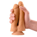 PODWÓJNY PENIS NA PRZYSSAWCE MAX TWIN DILDO 797143