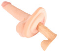 3W1 NAKŁADKA NA PENISA MASTURBATOR Z WAGINĄ I DILDO 678686