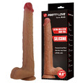 DŁUGI PENIS ANALNY-WAGINALNY REPLIKA TORIN-PLUS 30 CM 364705