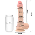 REALISTYCZNY PENIS Z WYTRYSKIEM DILDO DANNY 960858