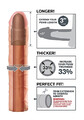 Realistyczna nakładka na penisa Perfect Extension 3 cale PD4112-21