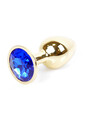 Metalowy korek analny Gold Plug BLUE 64-00023