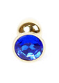 Metalowy korek analny Gold Plug BLUE 64-00023