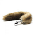 Metalowy korek analny z ogonem FOX TAIL 904203