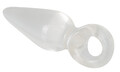 Żelowy korek analny z uchwytem Finger Plug 516929