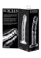 Realistyczny szklany penis Icicles No.62 Dildo PD2962-00