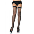 Pończochy Kabaretki Leg Avenue Nylon Fishnet Thigh Highs 072838