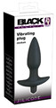 Korek analny z wibracjami Black Velvets VIBRATING Medium 578177