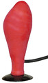 Czerwony pompowany wibrator Penis RED Balloon Dildo 567388